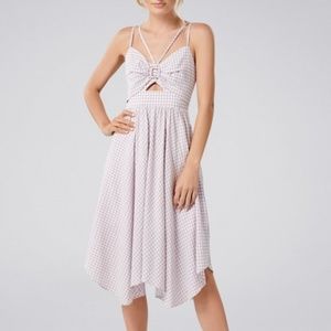 Ever New Melbourne - Gingham Hanky Hem Dress